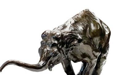 Jose Maria David Bronze Sculpture of an Elephant Signed Ltd Ed/4