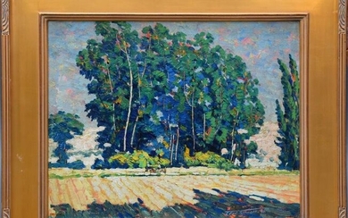 Joseph Earl Schrack (American 1890 - 1973) Landscape