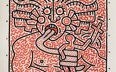 Keith HARING (1958-1990), (D’APRÈS)