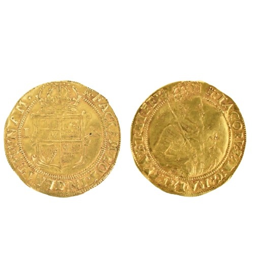Kingdom of England - James I (1603-1625), gold Unite, 2nd co...