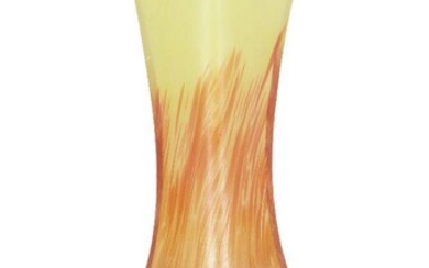 Kralik, Helios vase, circa 1900, Irridescent glass, Unsigned, 30cm high