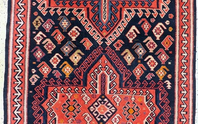 Kuba Kilim antique, Caucasus, around 1900, wool on wool, approx....