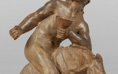 L'Ebrezza, scultura in terracotta, Firenze sec.