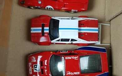LOT de 4 véhicules échelle 1/43 métal : 1x AMR "Nostalgia" One GTO 04.78 1980/04...