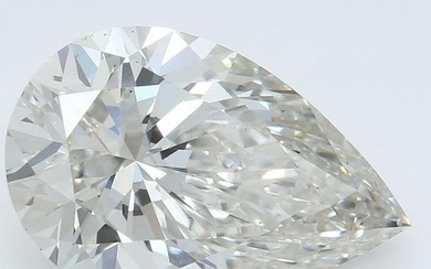 Loose Diamond - Pear 3.08ct H VS2