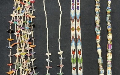 Lot 4 Vintage Beaded Necklaces