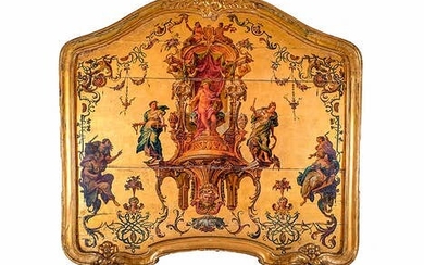 Louis XV-Kaminschirm