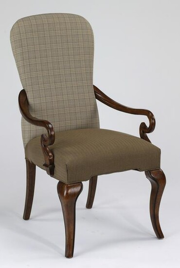 Mahogany George II style armchair
