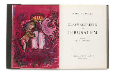 Marc Chagall. Glasmalereien für Jerusalem. …