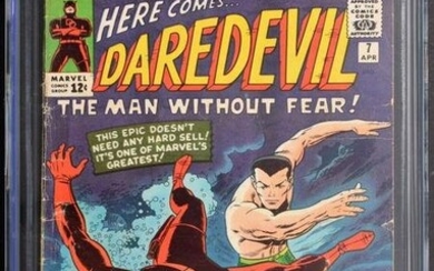 Marvel Comics DAREDEVIL #7, CGC 4.5
