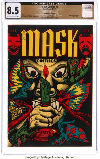 Mask Comics #1 The Promise Collection Pedigree (Rural Home,...