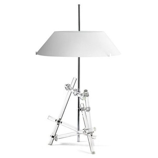 Max Ingrand Table Lamp Model Ashanghai for Fontana Arte