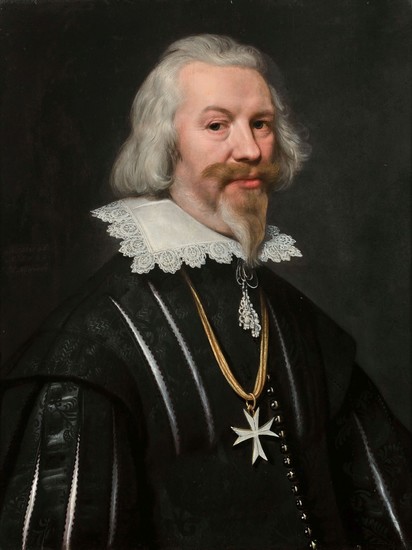 Michiel Jansz. van MIEREVELT Delft, 1567 - 1641 Portrait d'un chevalier de l'ordre de Malte
