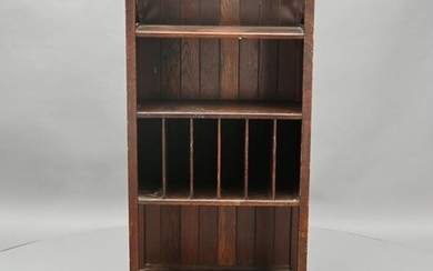 Mission Oak Open Bookcase