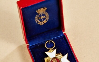 Orden & Ehrenzeichen Deutschland - Reuß : Croix d'honneur de 2e classe de la principauté...