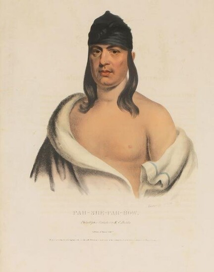 PAIR MCKENNEY & HALL INDIAN LITHOGRAPHS