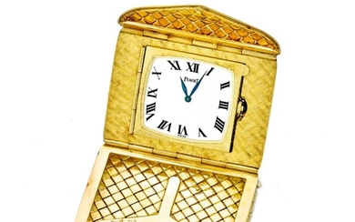 PIAGET | REF 9513, A YELLOW GOLD ENVELOPE FORM WATCH, CIRCA 1965 | 伯爵 | 9513型號黃金信封造型腕錶，年份約1965