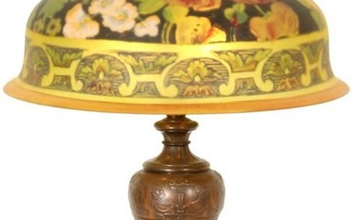 Pairpoint "Berkeley" Floral Table Lamp