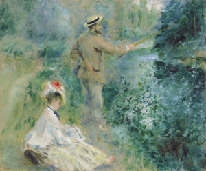 Pierre-Auguste Renoir (1841-1919), Le pêcheur à la ligne