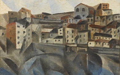 Ponte Vecchio, 1919, Achille Lega (Brisighella (Ra) 1899 - Firenze 1934)