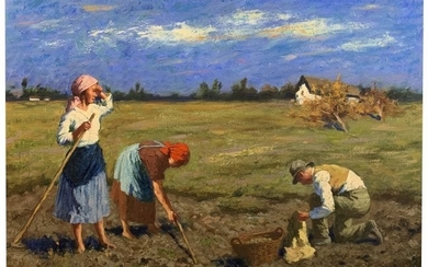 ROZA MOLNAR HARVEST TIME PAINTING