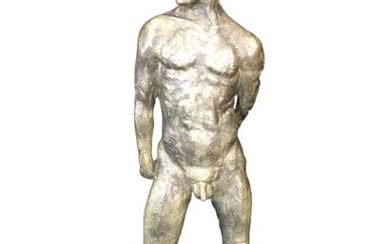 RUTH LEE LEVENTHAL "JERRY" NUDE MALE SCULPTURE