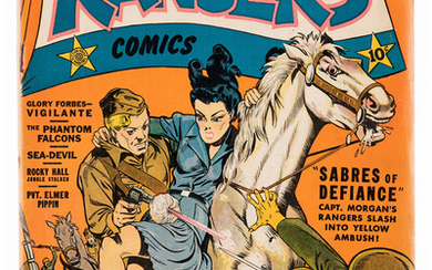 Rangers Comics #8 (Fiction House, 1942) Condition: FN. U....