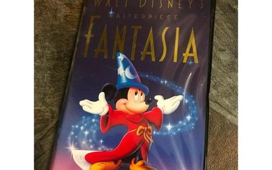 Rare Walt Disney's Masterpiece VHS Tape, Fantasia