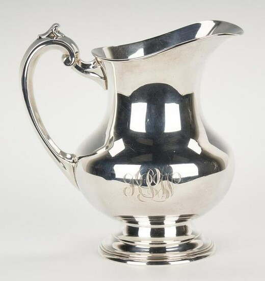 Reed and Barton Sterling Water Pitcher
