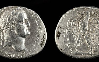 Roman Antioch Vespasian Silver Tetradrachm
