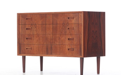 Rosewood chest of drawers, 1960s