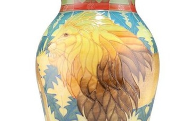 SALLY TUFFIN, A LARGE DENNIS CHINA WORKS VASE