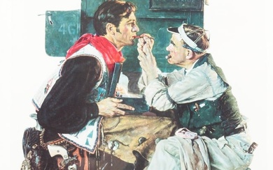 SIGNED AND NUMBERED PRINT BY NORMAN ROCKWELL (1894-1978).