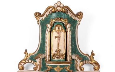 Small baroque reliquary, mid 18th century