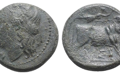 Southern Campania, Neapolis, c. 270-250 BC. Æ (18mm, 5.10g, 6h)....