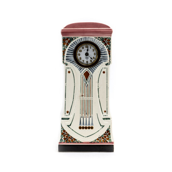 TABLE CLOCK, Lenzkirch, Germany, Art Nouveau, early 20th century.