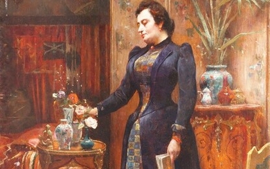 TANOUX Henri Adrien, 1865-1923 Femme dans... - Lot 38 - Rossini