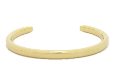 TIFFANY&CO Make-up Narrow Cuff Staring Bracelet 18K Yellow Gold 33.7g