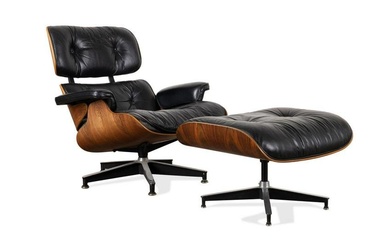 TWO PIECES EAMES FOR HERMAN MILLER, 670 & 671