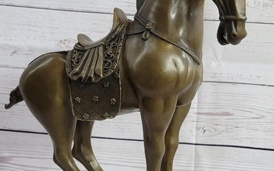 Tang Dynasty Horse Bronze Sculpture