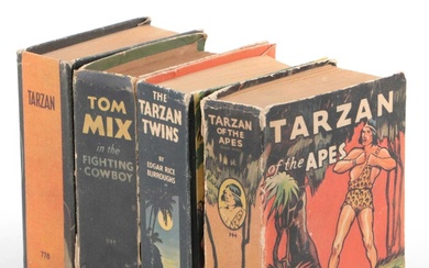 "Tarzan of the Apes" by Edgar Rice Burroughs and More Big Little Books