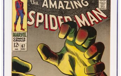 The Amazing Spider-Man #67 (Marvel, 1968) CGC VF+ 8.5...