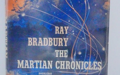 "The Martian Chronicles" Ray Bradbury Signed 1st Ed.