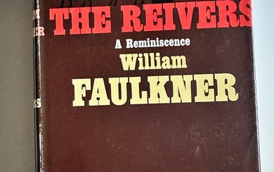 The Reivers by William Faulkner. First edition, first printing. 1962.