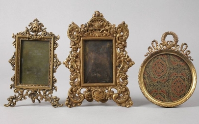 Three table picture frames