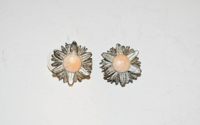Vintage Berebi Flower Earrings