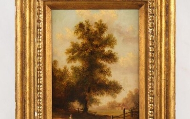 Virginia Thomas (19th C.) Landscape Painting