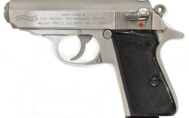 WALTHER PPK/S PISTOL BY SMITH & WESSON 9MM/.380ACP