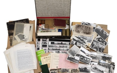 World War One RAF Squadrons research and archive material, i...
