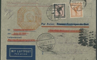 Zeppelin, Zeppelin Mail LZ 127, South America Flights...